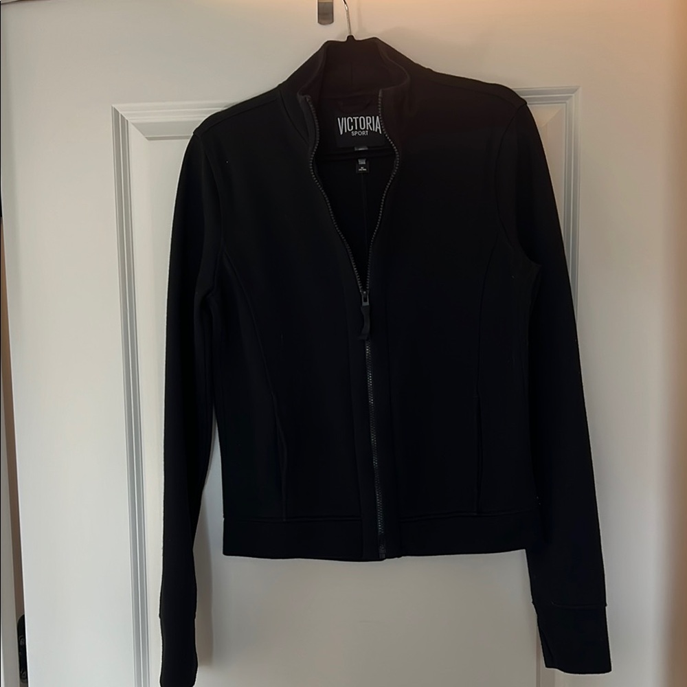Victoria's Secret Black Bomber Jacket